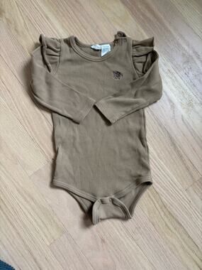 Jamie Kay Ribbed Bodysuit Long Sleeve 2T